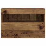 vidaXL Meuble TV mural Bois ancien 60 x 30 x 40 cm Bois d'ingénierie