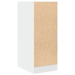 vidaXL Armoire d'apothicaire blanc 30x41x77 5 cm bois d'ingénierie