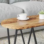 vidaXL Table basse Bois Ancien 80 x 40 x 40.5 cm