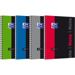 Cahier Etudiant NOTEBOOK 160 pages 5x5 23 x29 7 cm 90g coloris aléatoire OXFORD