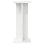 vidaXL Support de Plante Blanc 25 x 25 5 x 60 5 cm Bois d'ingénierie