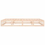 vidaXL Cadre de lit sans matelas 120x200 cm bois massif