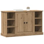 vidaXL Buffet Chêne artisanal 100 x 35 5 x 60 cm Bois d'ingénierie