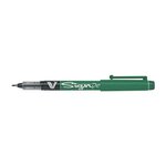 Stylo feutre V Sign Pen pointe moyenne 0 6 mm Vert PILOT