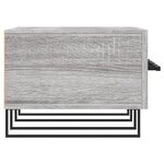 vidaXL Meuble TV sonoma gris 150x36x30 cm bois d'ingénierie