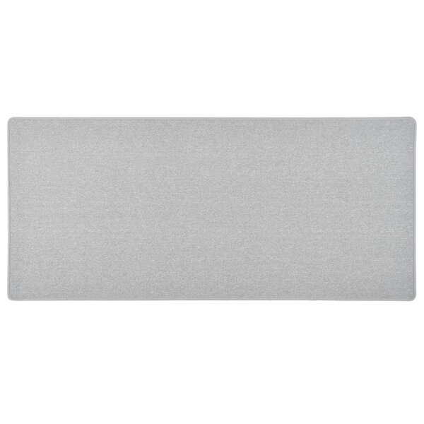 vidaXL Tapis de couloir Gris clair 50x100 cm