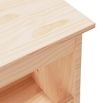 vidaXL Banc d'entrée 100x28x45 cm bois de pin massif