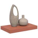 vidaXL Étagère Murale Rouge 40 x 23 5 x 4 cm Bois d'ingénierie