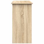 vidaXL Bureau Chêne Sonoma 80x40x75 cm Aggloméré