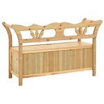 vidaXL Banc 107x45x75 5 cm Bois de sapin solide