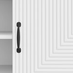 vidaXL Meuble TV Blanc brillant 150 x 31 x 50 cm Bois d'ingénierie