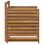 vidaXL Canapé d’extérieur Bois d'Acacia Massif Naturel