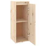vidaXL Armoire murale 30x30x80 cm Bois de pin massif