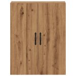 vidaXL Armoire murale chêne artisanal 69 5x34x90 cm bois d'ingénierie