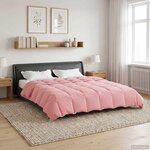 vidaXL Duvet complet toute l'année 200 x 240 cm 4 saisons Rose
