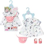 Zapf Creation 706701 - Baby Annabell Ensemble robe papillon 43 cm