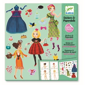 Djeco DJ09691 - Stickers Trop mode