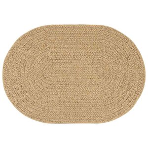 vidaXL Tapis ZIZUR Marron 170 x 120 cm Polypropylène