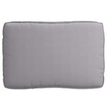 vidaXL Set de coussins de palette 3 Pièces Gris 120 x 80 x 12 cm