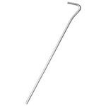 vidaXL Piquets de tente 50 Pièces 23 cm Ø5 mm acier galvanisé
