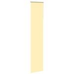 vidaXL Store enrouleur occultant jaune largeur du tissu 35 7 cm