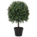 vidaXL Arbre artificiel avec fruits et pot  35x50 cm  vert.