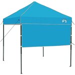vidaXL Tente à auvent pop-up Bleu 200 x 200 cm tissu
