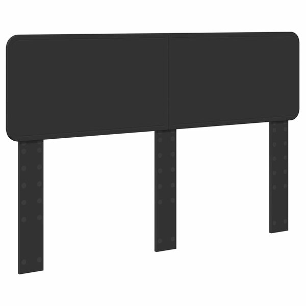 vidaXL Tête de lit Chêne noir 140 cm Bois d'ingénierie