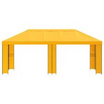vidaXL Abri de jardin 6 x 3 m Jaune Polyester et Acier 190