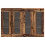 vidaXL Armoires murales 2 Pièces en bois ancien  69 5 x 34 x 90 cm  en bois technique