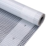 vidaXL Bâches Leno 2 Pièces 260 g/m² 4x5 m Blanc