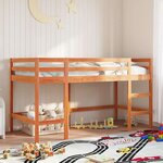 vidaXL Lit mezzanine d'enfants sans matelas avec échelle 80x200 cm