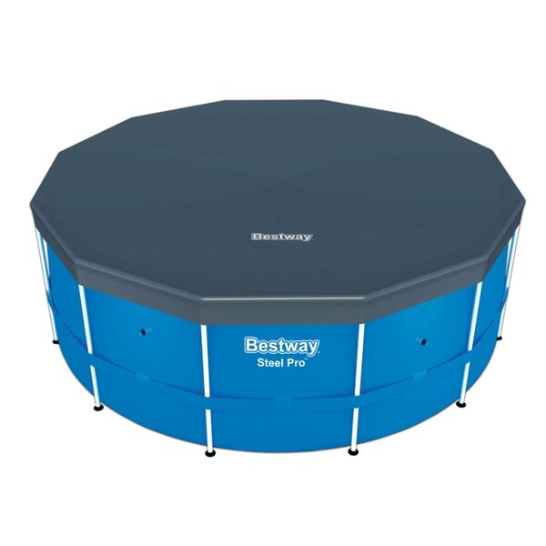 Bestway Housse de piscine avec cadre Sirocco Ronde 366 cm
