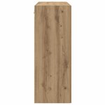 vidaXL Armoire Murale 2 Pièces Chêne artisanal 69 5 x 34 x 90 cm