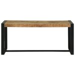 vidaXL Banc 100x35x45 cm en bois massif de mangue
