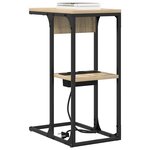 vidaXL Cabinet de chevet Chêne Sonoma 41 5 x 26 x 60 5 cm