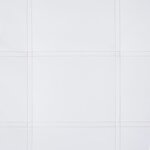 vidaXL Chaise longue de massage avec oreiller Blanc Similicuir