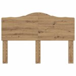 vidaXL Tête de lit Chêne artisanal 150 cm Bois d'ingénierie