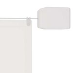 vidaXL Auvent vertical Blanc 140x420 cm Tissu oxford