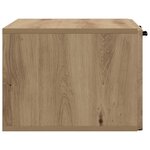 vidaXL Meuble TV mural 59 5 x 41 x 30 cm Chêne artisanal
