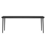 vidaXL Ensemble à manger de jardin avec coussins 7 Pièces Noir