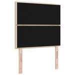 vidaXL Tête de lit crème 90 cm en tissu