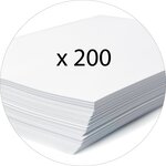 Boite de classement Exabox Dos 25mm Carte lustrée - A4 - Noir x 8 EXACOMPTA