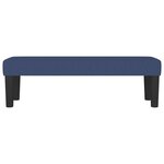 Banc banquette bleu 100 x 30 x 30 cm tissu 02_0010672