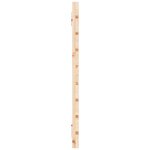 vidaXL Tête de lit murale 156x3x63 cm Bois massif de pin