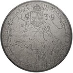Pièce de monnaie en Argent 50 Dollars g 158.5 Millésime 2025 EMANUEL HAHN ORIGINAL SKETCH