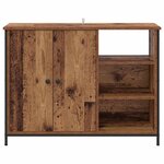 vidaXL Buffet Bois Ancien 100 x 33 x 75 cm Bois d'ingénierie