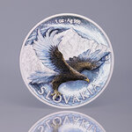 Monnaie SLOVAK EAGLE Four Elements Power Coin x Czech Mint Official Edition 1 Oz Argent 2$ Niue 2026