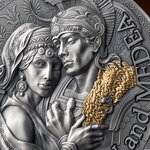 JASON AND MEDEA The Great Greek Mythology 2 Once Argent Monnaie 2000 Francs Cameroon 2024