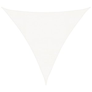 vidaXL Voile d'ombrage 160 g/m² Blanc 4x4x4 m PEHD